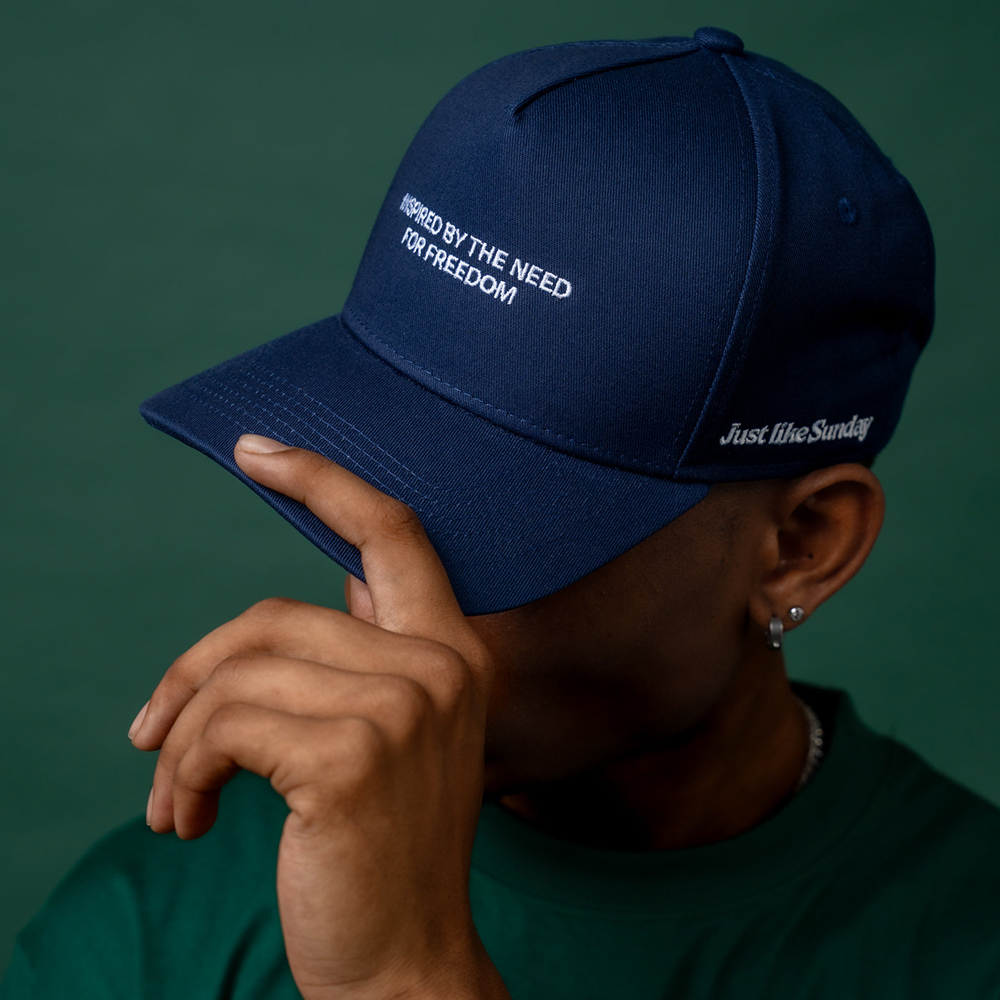 Freedom Cap - Navy – ANYTHING GOES ONLINE