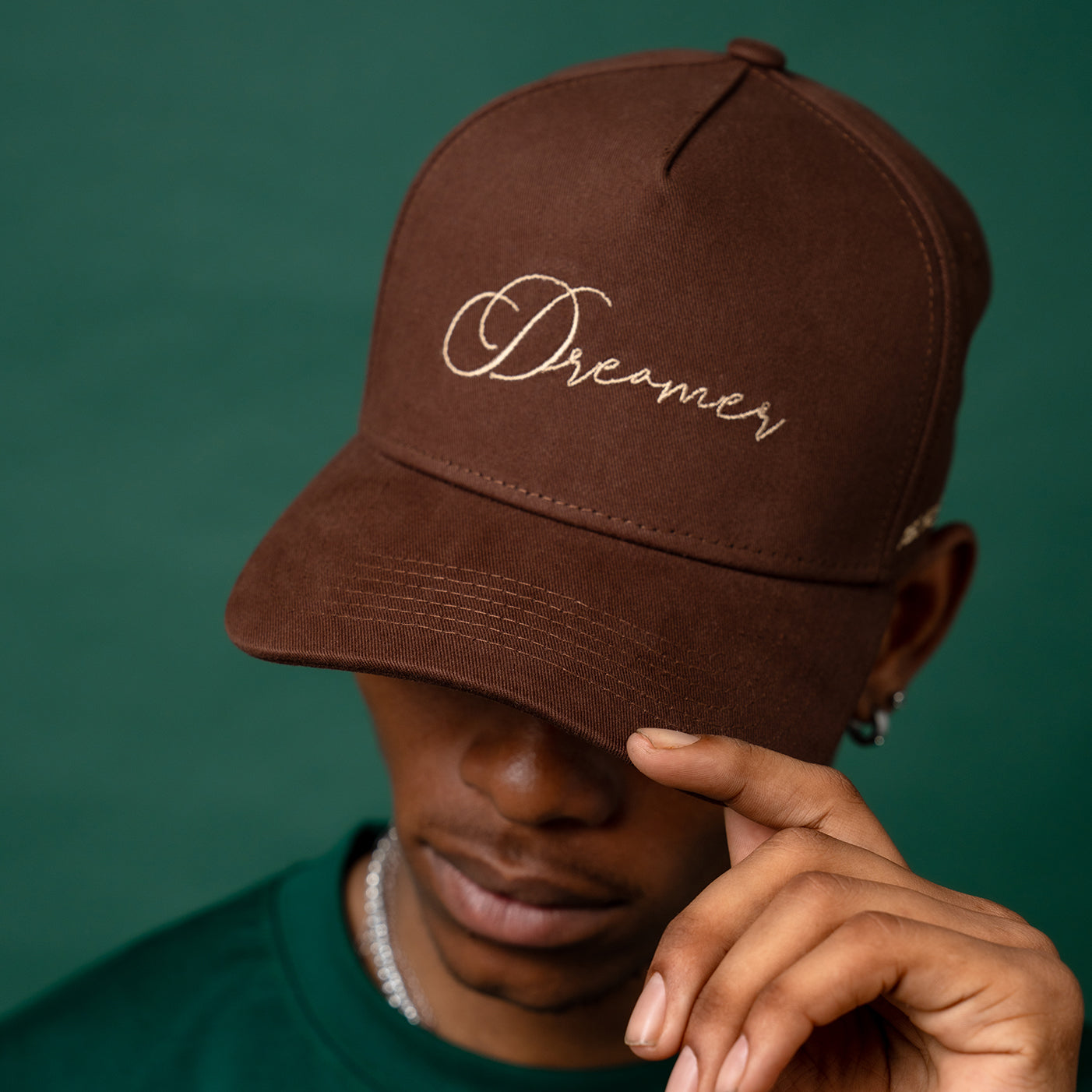 Dreamers Baseball Cap - Brown